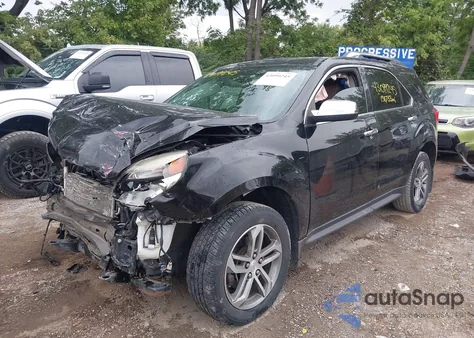 2017 Chevrolet Equinox Premier из США, поврежденный, VIN 2GNFLGEK3H6134032